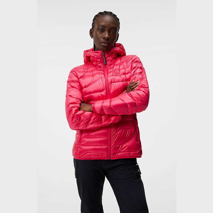 J.LINDEBERG（ジェイリンドバーグ）軽量フード付きダウンジャケット