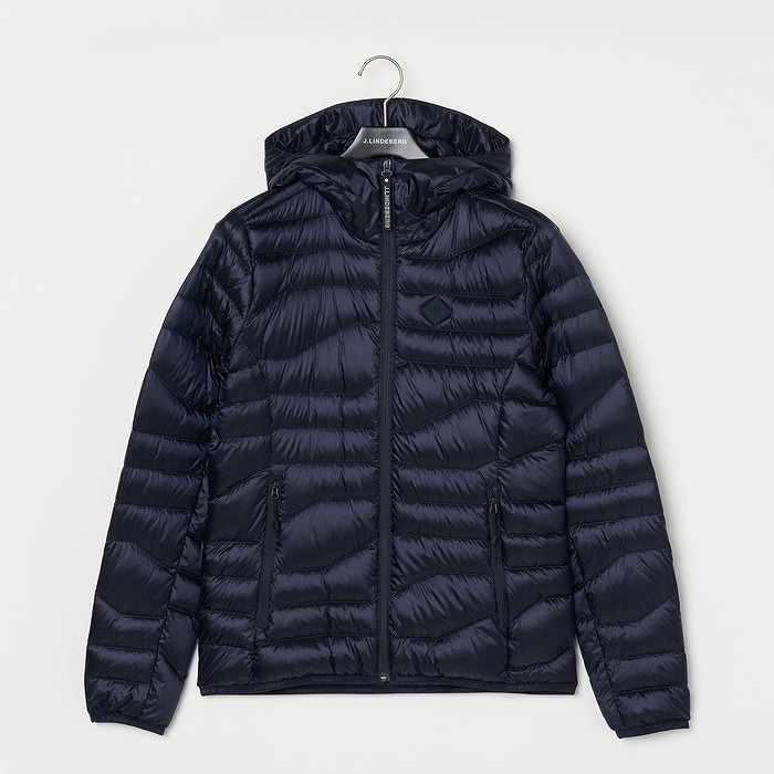 J.LINDEBERG（ジェイリンドバーグ）軽量フード付きダウンジャケット