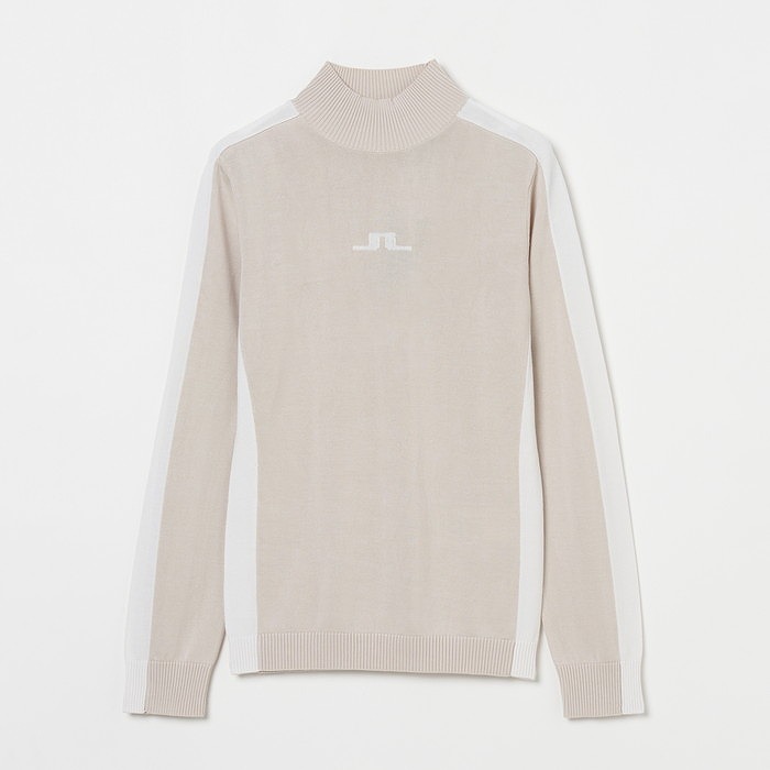 J.LINDEBERG（ジェイリンドバーグ）JLロゴモックネックセーター