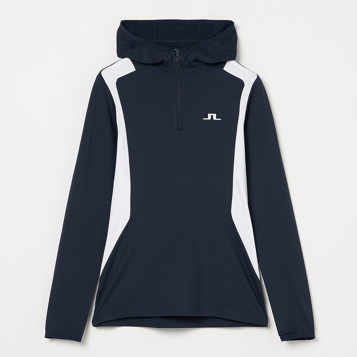 J.LINDEBERG（ジェイリンドバーグ）ショルダーブリッジクォータージップフード