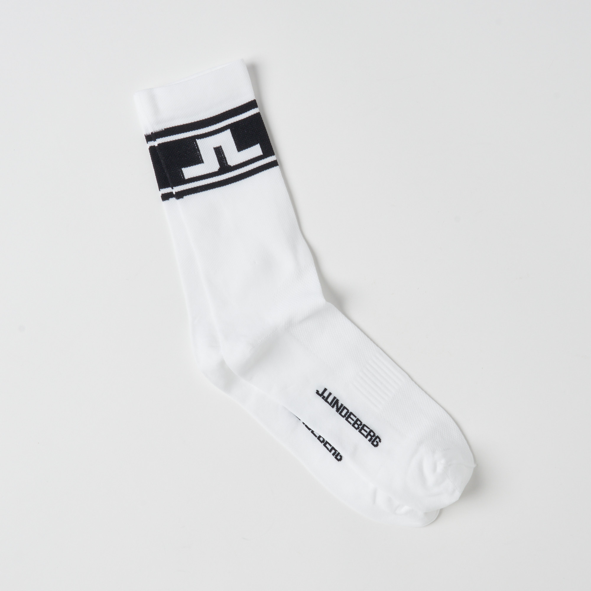 J.LINDEBERG（ジェイリンドバーグ）メンズ ジャガードJLロゴソックス