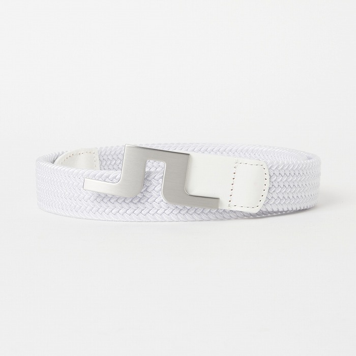 J.LINDEBERG（ジェイリンドバーグ）ブリッジバックル編み込みベルト