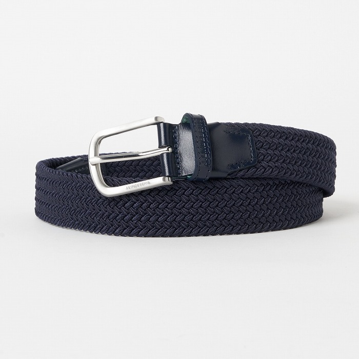 J.LINDEBERG（ジェイリンドバーグ）編み込みベルト