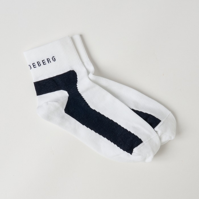 J.LINDEBERG（ジェイリンドバーグ）ジャカードブリッジロゴソックス