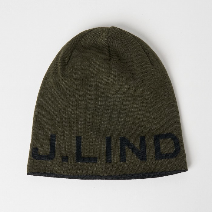 J.LINDEBERG（ジェイリンドバーグ）リバーシブルニットビーニー