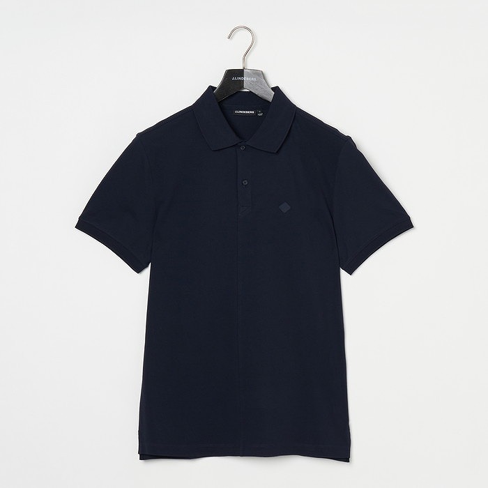 J.LINDEBERG（ジェイリンドバーグ）FASHION カットライン切替え半袖ポロシャツ