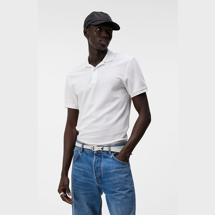 J.LINDEBERG（ジェイリンドバーグ）FASHION カノコ編み半袖ポロシャツ