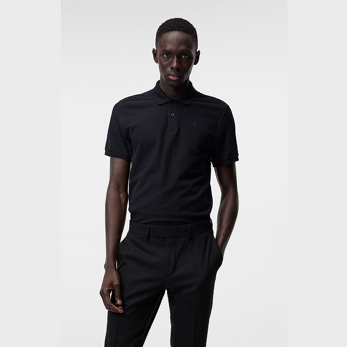 J.LINDEBERG（ジェイリンドバーグ）FASHION カノコ編み半袖ポロシャツ