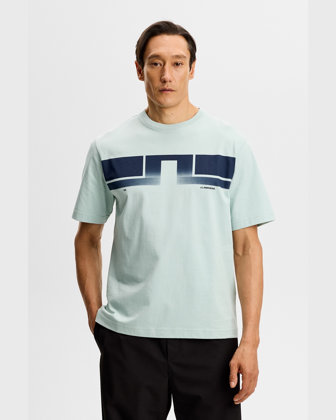 J.LINDEBERG(ジェイリンドバーグ)JLロゴ長袖Tシャツ