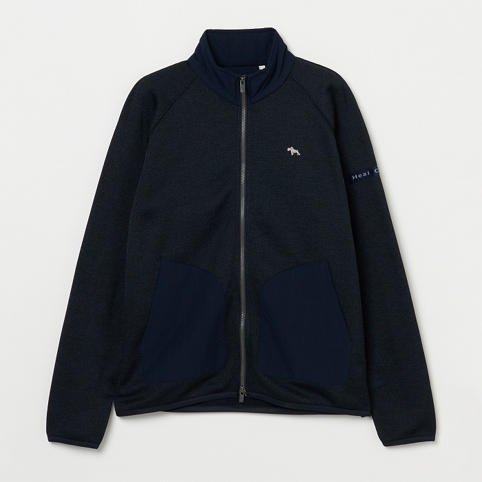 	Heal Creek（ヒールクリーク)SWEATER FLEECEブルゾン