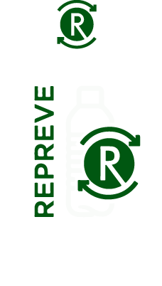 REPREVE ペットボトルリサイクルのパイオニア